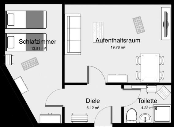 Ferienwohnung Ortrand - Pension Экстерьер фото